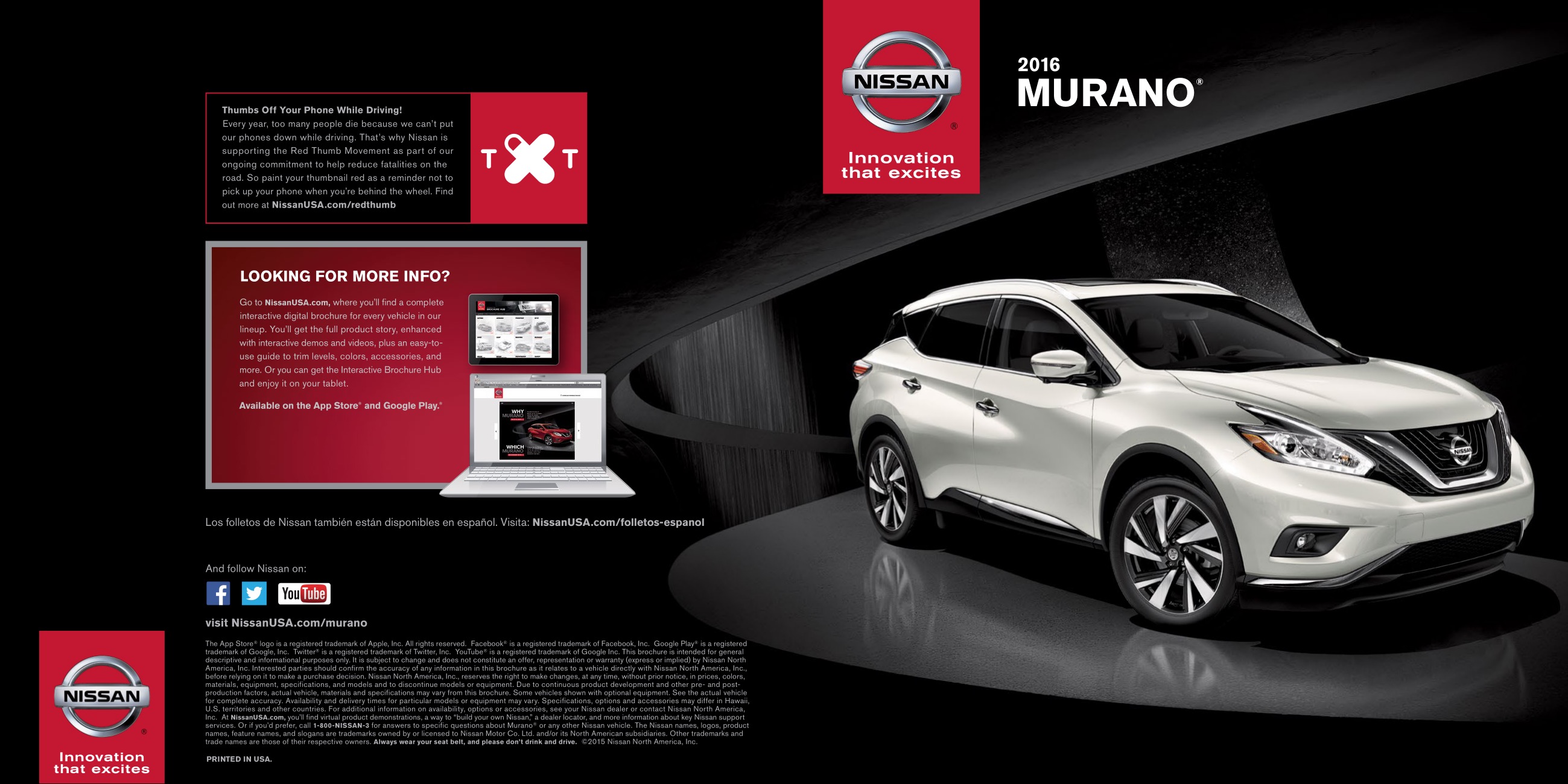 2016 Nissan Murano Brochure